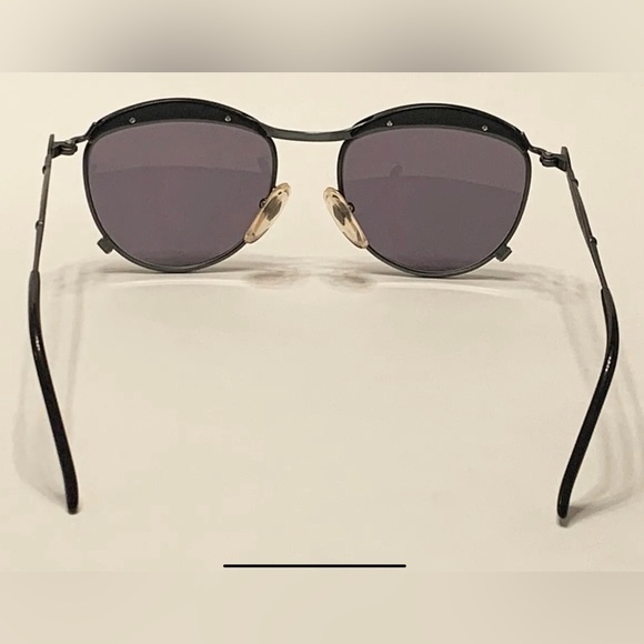 JEAN PAUL GAULTIER Vintage Black Ray Ban Acetate Unisex Sunglasses 56-1274 - Picture 4 of 7